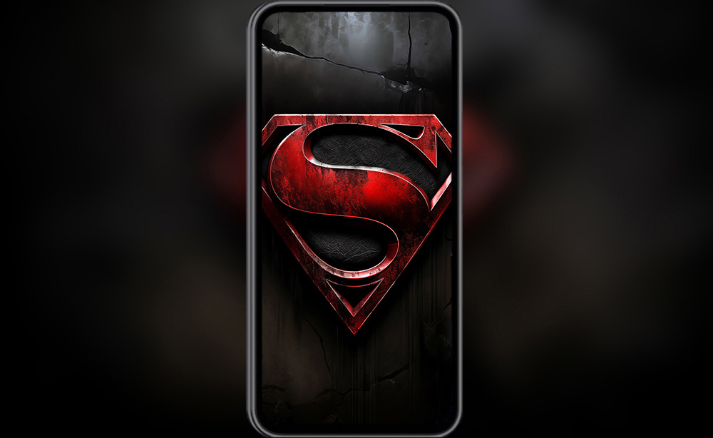 fond d'écran du logo Superman 4K HD Poster pour PC Desktop Mac Laptop Mobile iPhone Phone téléchargement gratuit fond ultraHD UHD