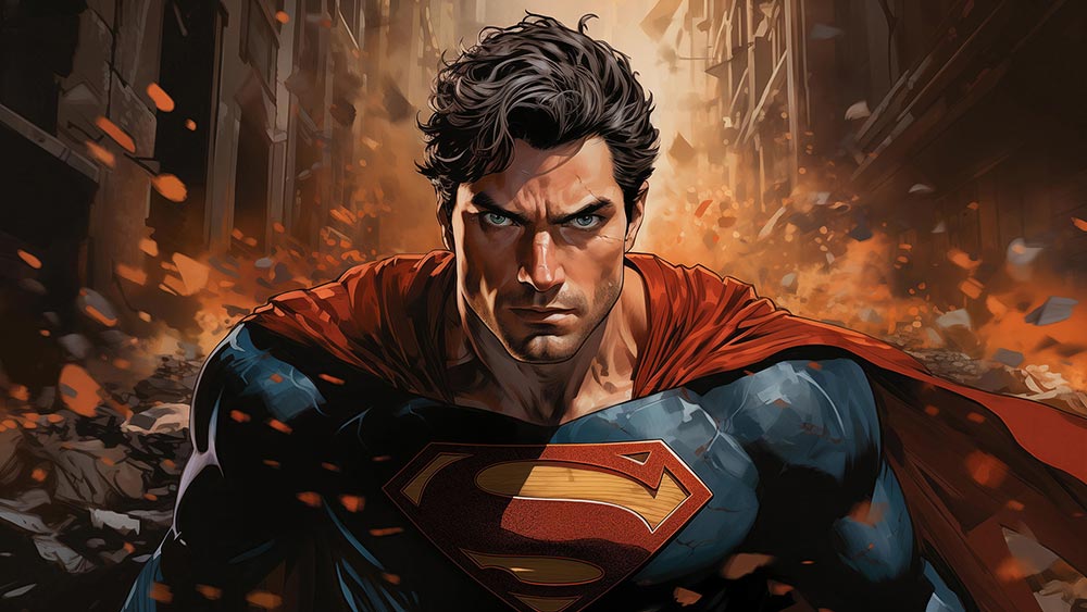 fond d'écran de bandes dessinées Superman 4K HD Poster pour PC Desktop Mac ordinateur portable mobile iPhone Téléphone téléchargement gratuit fond ultraHD UHD