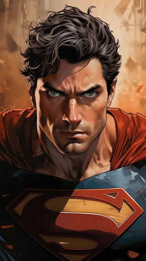 Fond d'écran Superman comics 4K HD Poster téléchargement gratuit arrière-plan UltraHD pour téléphone Android et iPhone