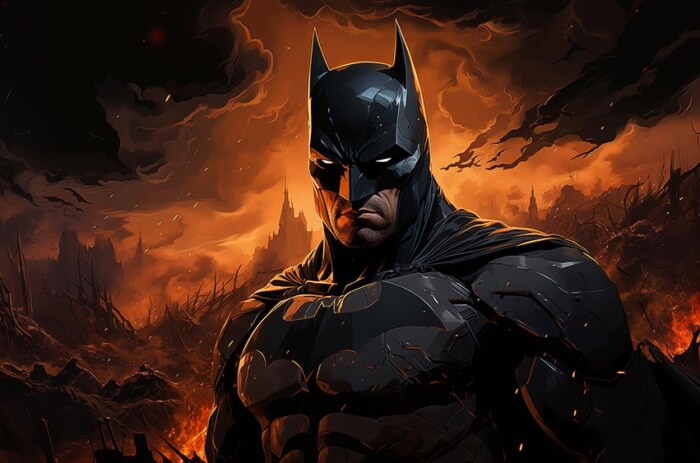 Fond d'écran de bandes dessinées DC Batman 4K HD Poster pour PC Desktop Mac Laptop Mobile iPhone Phone téléchargement gratuit fond ultraHD UHD