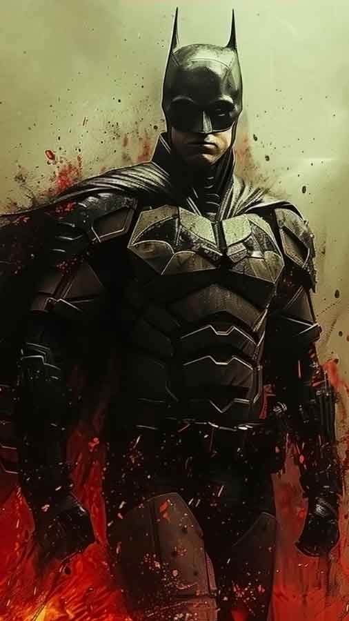 Batman Peinture Fond d'écran HD 4K Fond d'écran POSTER téléchargement gratuit UltraHD pour mobile