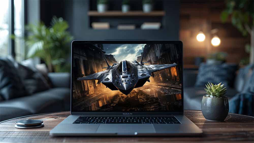 F-22 Raptor, chasseur furtif, paysage urbain, papier peint, 4K, militaire, aviation, téléchargement gratuit