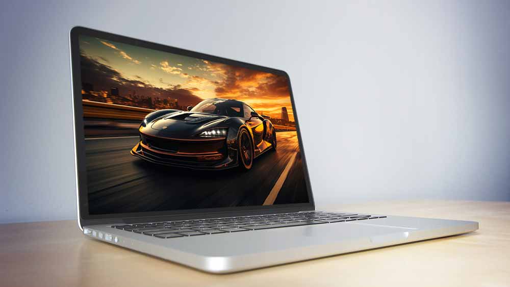 McLaren 720S à toute vitesse au coucher du soleil - Fond d'écran HD et 4K - Téléchargement gratuit
