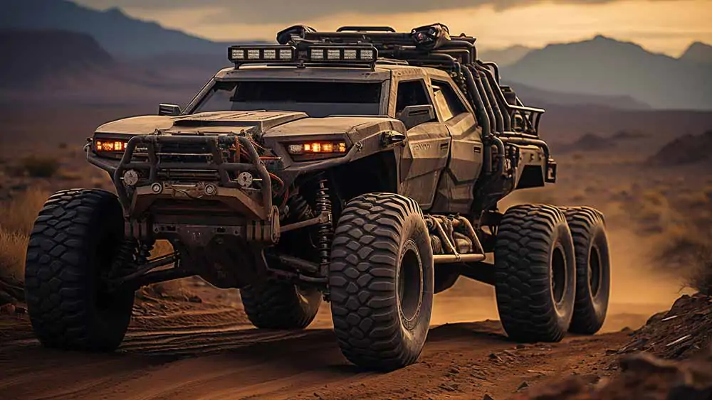 Free Download HD 4K Off-Road Monster truck Wallpaper - Rugged Adventure Theme