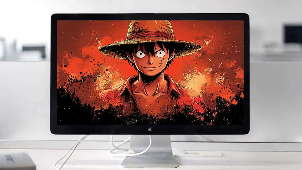 One Piece Monkey D Luffy Wallpaper 4K Poster Ultra HD pour ordinateur de bureau téléchargement gratuit