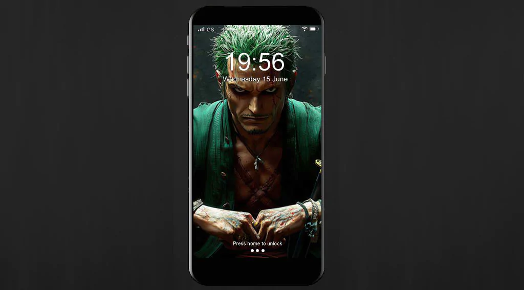 Zoro Realistic 4K Wallpaper One Piece Art anime Ultra HD Background free download for PC & Mobile phone and iphone