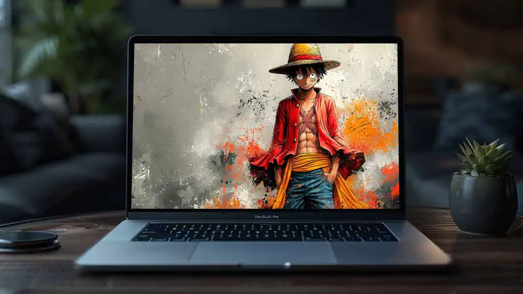 Monkey D. Luffy fond d'écran abstrait 4K One Piece, fond d'écran ultra HD à télécharger gratuitement pour Pc & téléphone portable et iphone