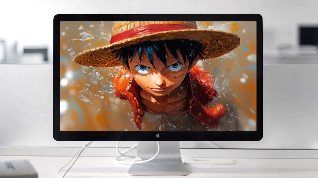 Monkey D. Luffy Artwork 4K Wallpaper One Piece anime Ultra HD Background free download for PC & Mobile phone and iphone