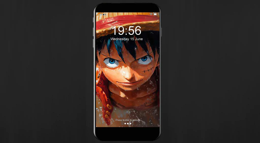 Monkey D. Luffy Artwork 4K Wallpaper One Piece anime Ultra HD Background free download for PC & Mobile phone and iphone