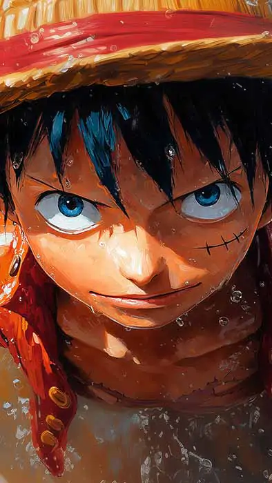 Fond d'écran 4K de Monkey D. Luffy, Artwork One Piece anime Ultra HD à télécharger gratuitement pour PC, téléphone portable et iPhone