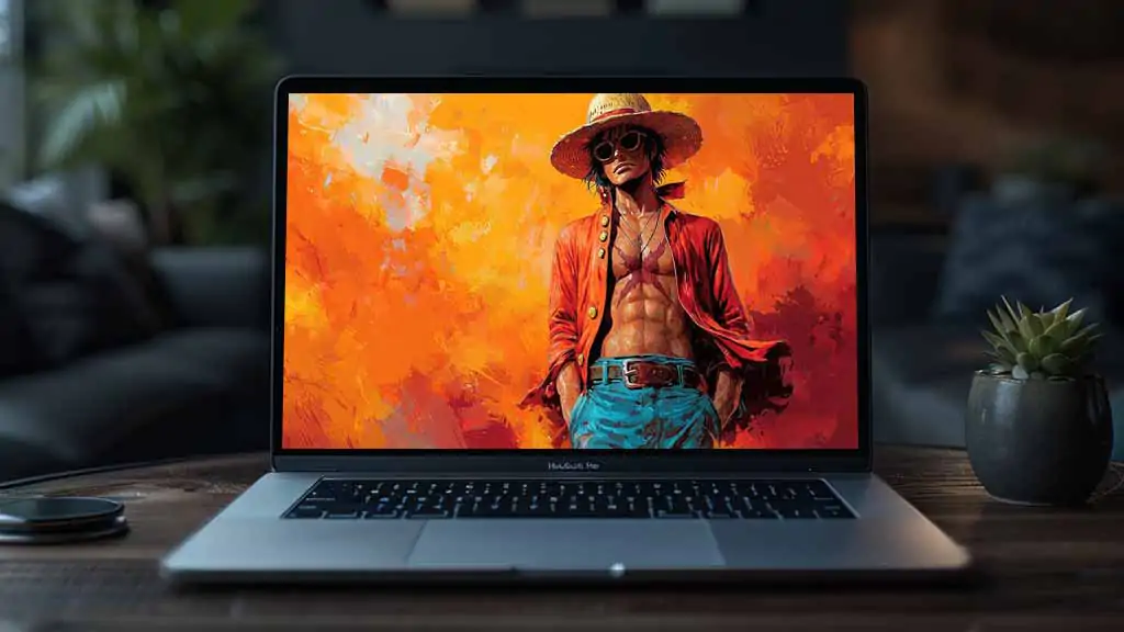 Monkey D. Luffy cool 4K Wallpaper One Piece anime Ultra HD Background free download for PC & Mobile phone and iphone