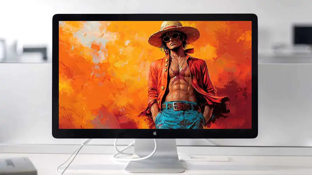 Monkey D. Luffy cool 4K Wallpaper One Piece anime Ultra HD Background free download for PC & Mobile phone and iphone