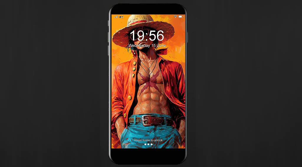 Fond d'écran 4K de Monkey D. Luffy One Piece anime Ultra HD gratuit à télécharger pour PC, téléphone portable et iPhone