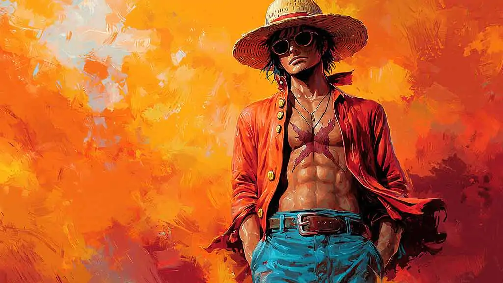 Fond d'écran 4K de Monkey D. Luffy One Piece anime Ultra HD gratuit à télécharger pour PC, téléphone portable et iPhone