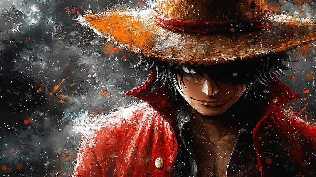 Fond d'écran 4K de Monkey D. Luffy, manga One Piece, arrière-plan Ultra HD gratuit à télécharger pour PC, téléphone portable et iPhone