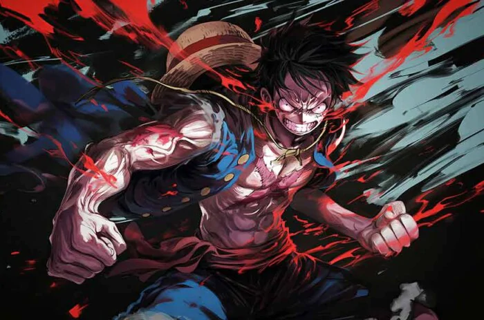 Monkey D. Luffy Rage 4K Wallpaper | Free Ultra HD One Piece Background for PC & mobile phone and iphone in high-resolution