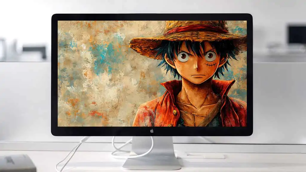 Fond d'écran artistique 4K de Monkey D. Luffy | Arrière-plan Ultra HD unique disponible en téléchargement gratuit en plusieurs résolutions pour PC, téléphone portable et iPhone