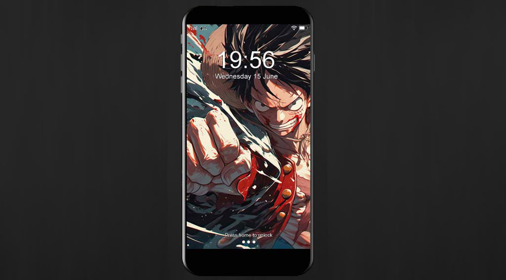 Fond d'écran d'action Monkey D. Luffy en 4K | Magnifique arrière-plan One Piece en Ultra HD pour ordinateurs et mobiles. Téléchargement gratuit en format JPG haute qualité.