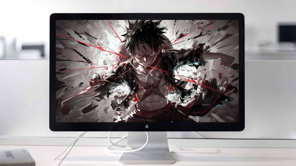 Fond d'écran Luffy Mode Combat 4k One Piece Arrière-plan Action Ultra HD pour PC & Téléphone mobile et iPhone Téléchargement gratuit