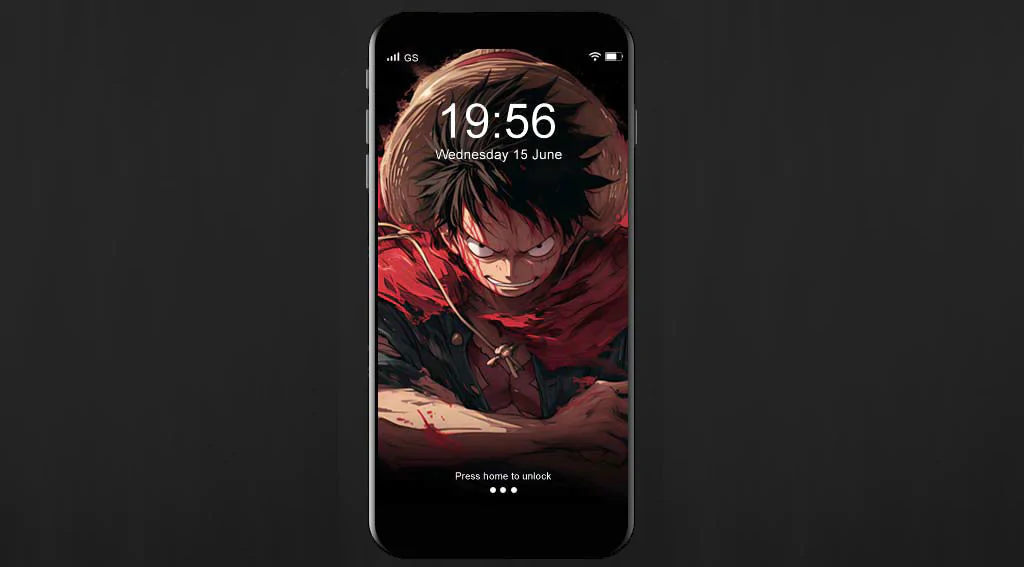 Monkey D Luffy Dark Energy Wallpaper 4k | Epic One Piece Background HD for PC & Mobile phone Free download