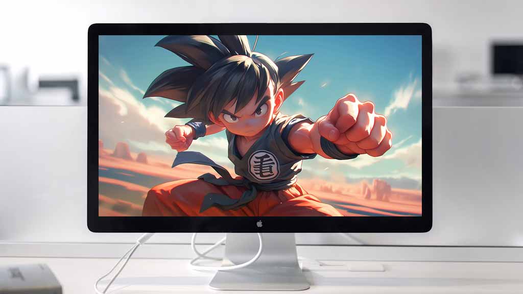 Fond d'écran 4K Dragon Ball jeune Sangoku - Arrière-plan anime Ultra HD gratuit à télécharger pour PC, téléphone portable et iPhone