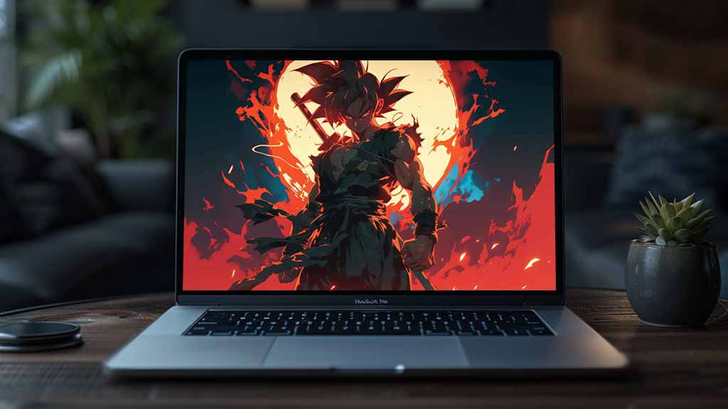 Fond d'écran Goku puissance de feu explosive 4K Ultra HD Dragon Ball, téléchargement gratuit pour PC, téléphone portable et iPhone