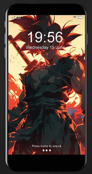 Fond d'écran Goku puissance de feu explosive 4K Ultra HD Dragon Ball, téléchargement gratuit pour PC, téléphone portable et iPhone