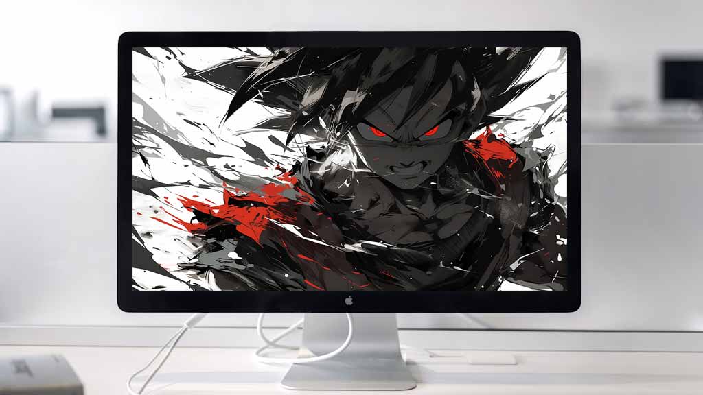 Fond d'écran Goku Fury 4K Ultra HD Dragon Ball, téléchargement gratuit pour PC, téléphone portable et iPhone