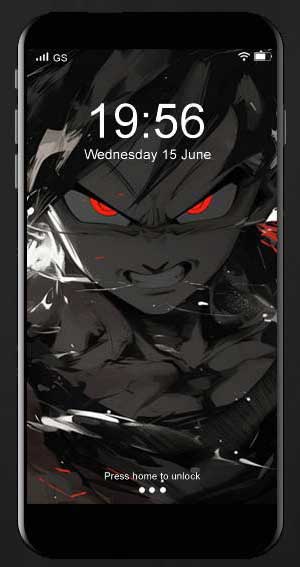 Fond d'écran Goku Fury 4K Ultra HD Dragon Ball, téléchargement gratuit pour PC, téléphone portable et iPhone
