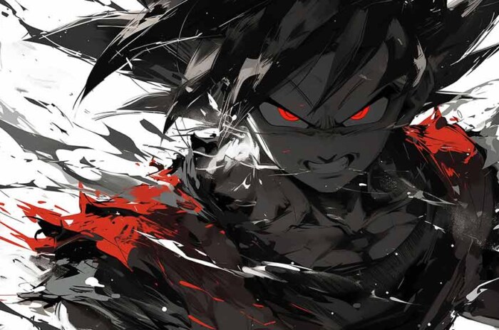 Fond d'écran Goku Fury 4K Ultra HD Dragon Ball, téléchargement gratuit pour PC, téléphone portable et iPhone