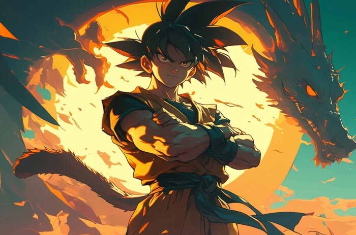Fond d'écran Goku & Shenron 4K Ultra HD Dragon Ball ultra HD,fond d'écran à télécharger gratuitement pour Pc & Mobile et iphone