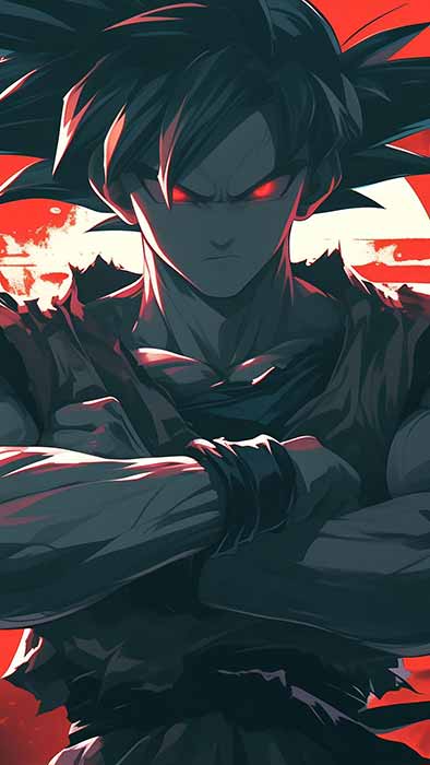 Fond d'écran Goku Red 4K Ultra HD Dragon Ball ultra HD, fond d'écran à télécharger gratuitement pour Pc & Mobile et iphone