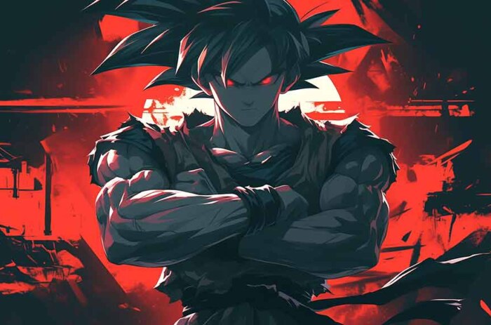 Fond d'écran Goku Red 4K Ultra HD Dragon Ball ultra HD, fond d'écran à télécharger gratuitement pour Pc & Mobile et iphone