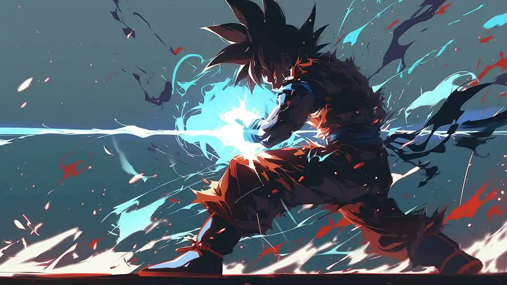 Dragon Ball Goku kamehameha 4K Wallpaper - Epic Battle ultra HD,background free download for Pc & Mobile phone and iphone