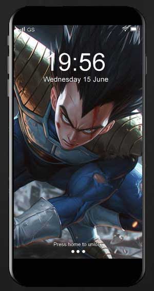 Dragon Ball Vegeta pose de combat fond d'écran 4K - Combat épique ultra HD, arrière-plan gratuit à télécharger pour PC, téléphone portable et iPhone
