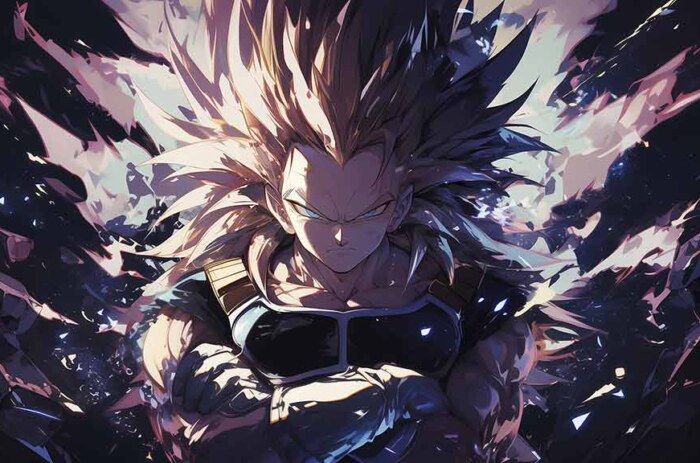 Dragon Ball Vegeta Super Saiyan 3 Fond d'écran 4k - Arrière-plan Ultra HD Gratuit pour PC et Téléphone portable