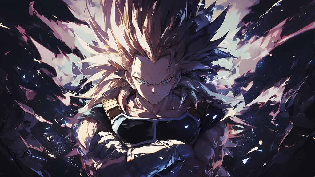 Dragon Ball Vegeta Super Saiyan 3 Fond d'écran 4k - Arrière-plan Ultra HD Gratuit pour PC et Téléphone portable