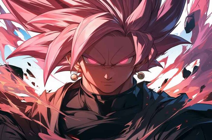 Goku Black Rose Super Saiyan Divin mode Dragon Ball Fond d'écran 4K - Épique ultra HD, arrière-plan gratuit à télécharger pour PC, téléphone portable et iPhone