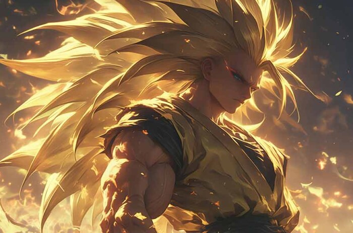 Fond d'écran Goku Super Saiyan 3 4K Ultra HD Dragon Ball ultra HD, arrière-plan gratuit à télécharger pour PC, téléphone portable et iPhone