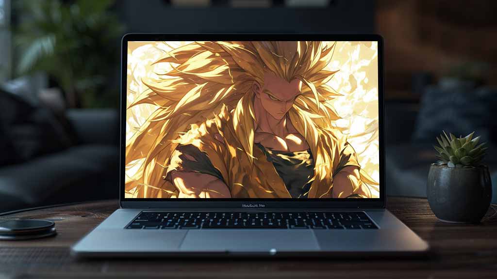 Dragon Ball ultra HD,fond d'écran Goku Super Saiyan 3 4K à télécharger gratuitement pour Pc & Mobile et iphone