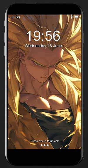 Dragon Ball ultra HD,fond d'écran Goku Super Saiyan 3 4K à télécharger gratuitement pour Pc & Mobile et iphone