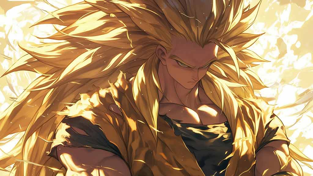 Dragon Ball ultra HD,fond d'écran Goku Super Saiyan 3 4K à télécharger gratuitement pour Pc & Mobile et iphone