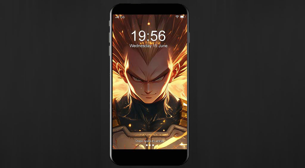 Fond d'écran Vegeta Super Saiyan Feu 4K | Dragon Ball Arrière-plan HD Téléchargement Gratuit PC & Téléphone Mobile