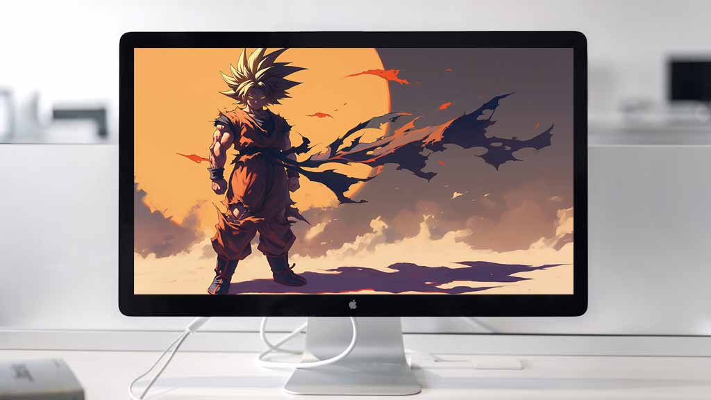 Fond d'écran minimaliste Goku 4K Ultra HD Dragon Ball ultra HD,fond d'écran à télécharger gratuitement pour Pc & Mobile et iphone