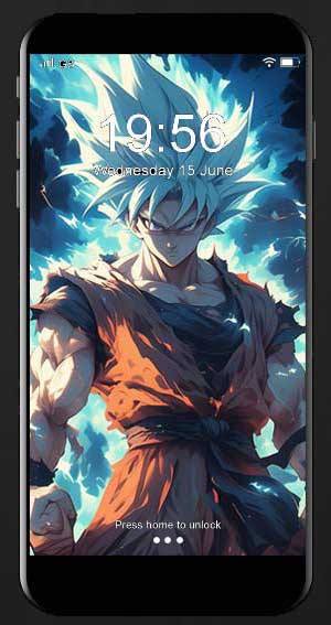 Fond d'écran 4K Goku Ultra Instinct Bleu Dragon Ball - Épique ultra HD, arrière-plan gratuit à télécharger pour PC, téléphone portable et iPhone