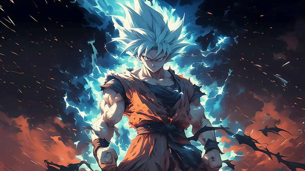 Goku Ultra Instinct Blue Dragon Ball 4K Wallpaper 4k - Epic ultra HD,background free download for Pc & Mobile phone and iphone