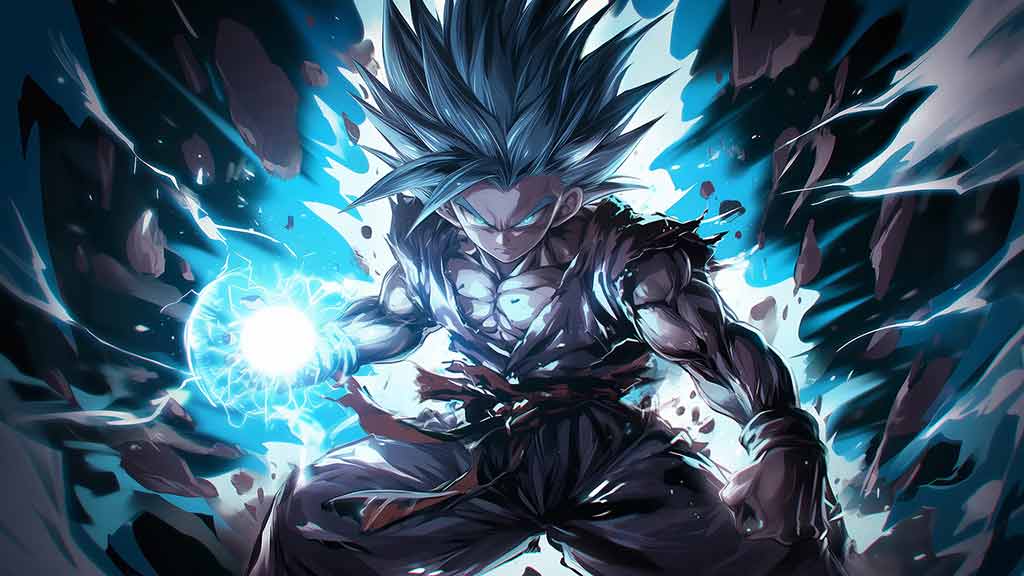Dragon Ball Gohan Pouvoir Ultime Fond d'écran 4K - Scène de Combat Épique Dragon Ball ultra HD, fond d'écran gratuit à télécharger pour PC, téléphone portable et iPhone
