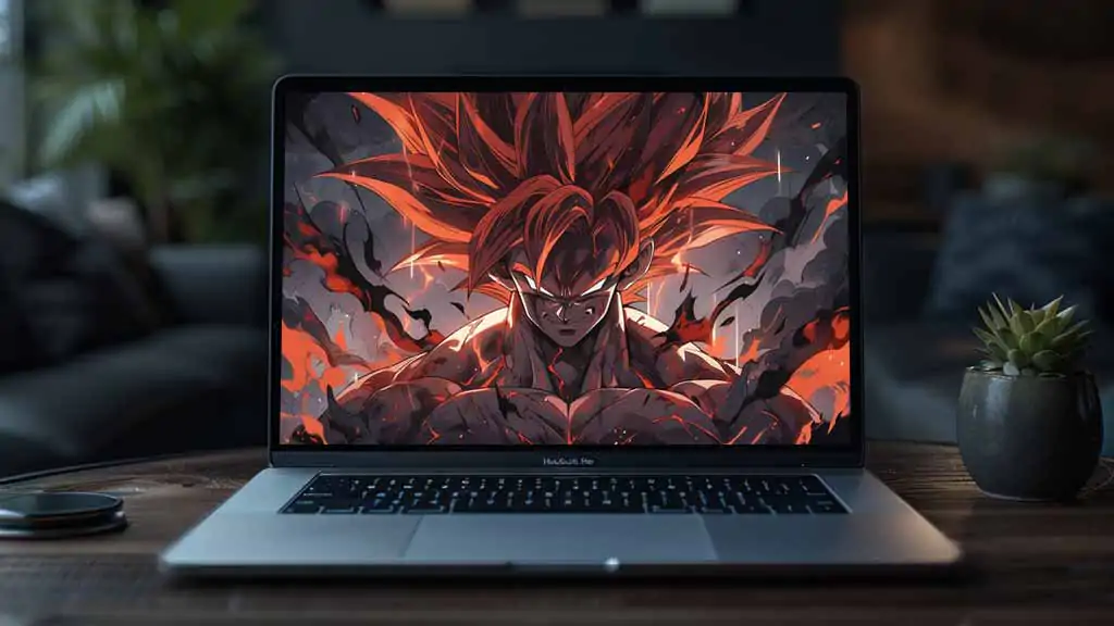 Explosive Dragon Ball Goku Dark Power 4K wallpaper Dragon Ball anime Ultra HD background- free download for Pc & Mobile phone and iphone