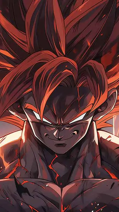 Explosive Dragon Ball Goku Dark Power 4K wallpaper Dragon Ball anime Ultra HD background- free download for Pc & Mobile phone and iphone