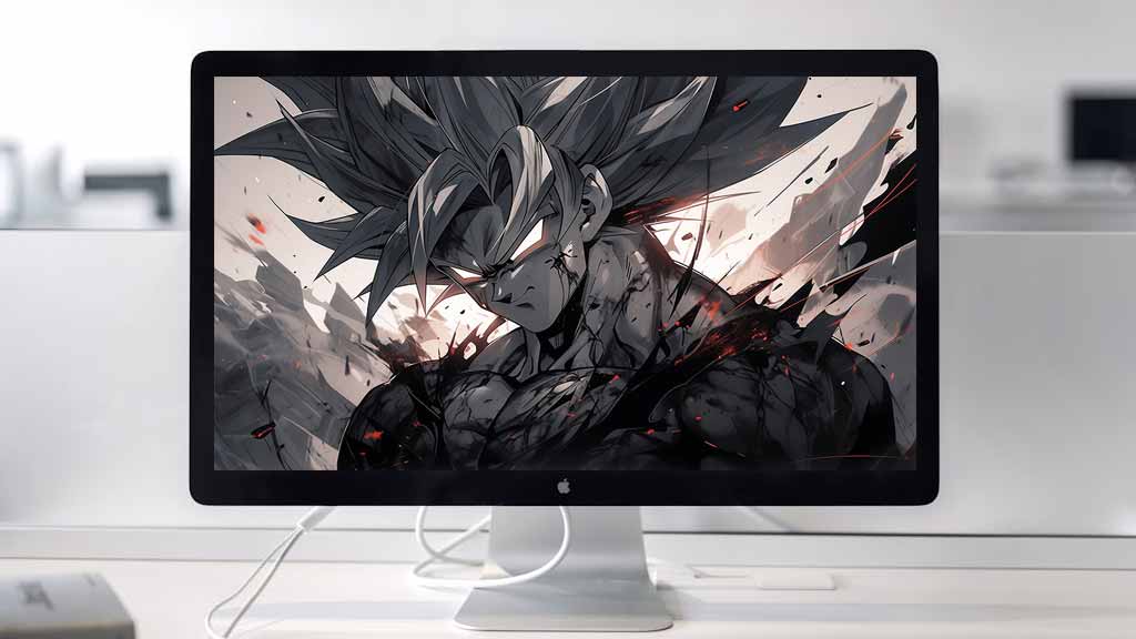 Fond d'écran Dragon Ball Goku en furie 4K Fond d'écran Dragon Ball anime Ultra HD - Téléchargement gratuit pour Pc & Mobile et iphone